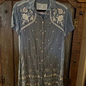 Johnny Was Button Tunic